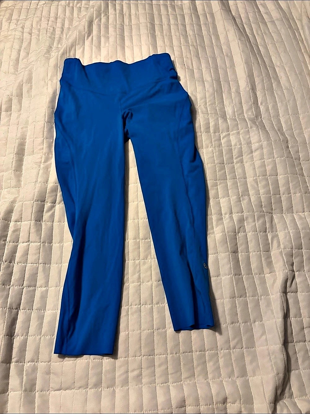 lululemon Women's Blue Athletic Leggings Size 8